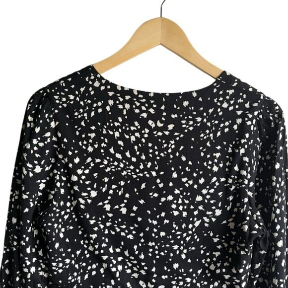 Park & Fifth Dress Size XS Black and White Midi - Picture 11 of 16